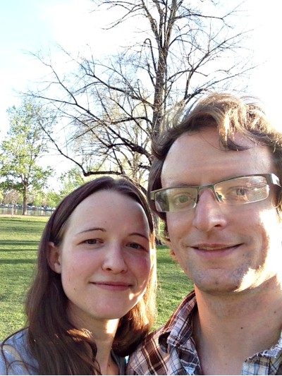 Jen and Dave at Wash Park - circa 2014